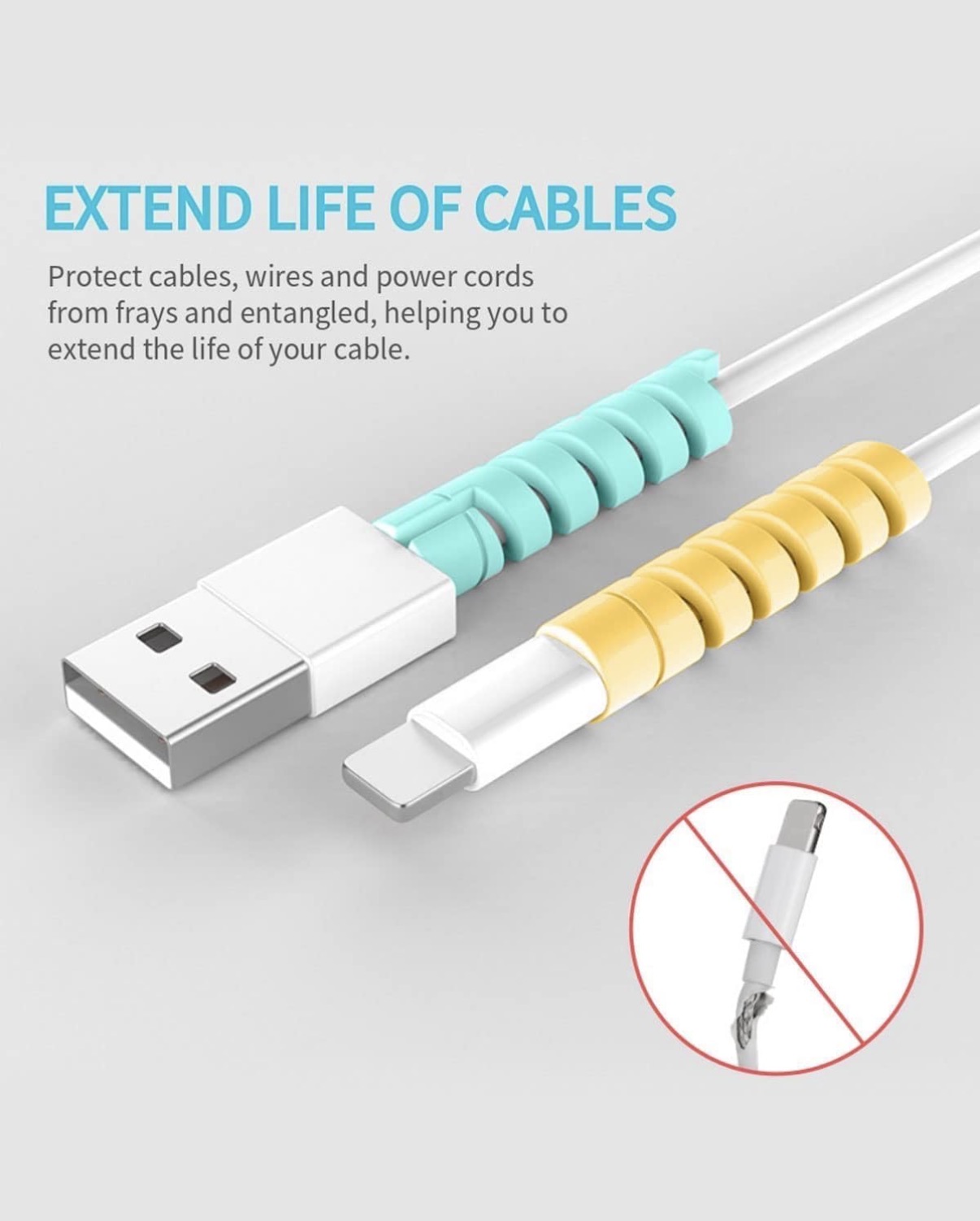 Spiral Charger Cable Protector - Image 9