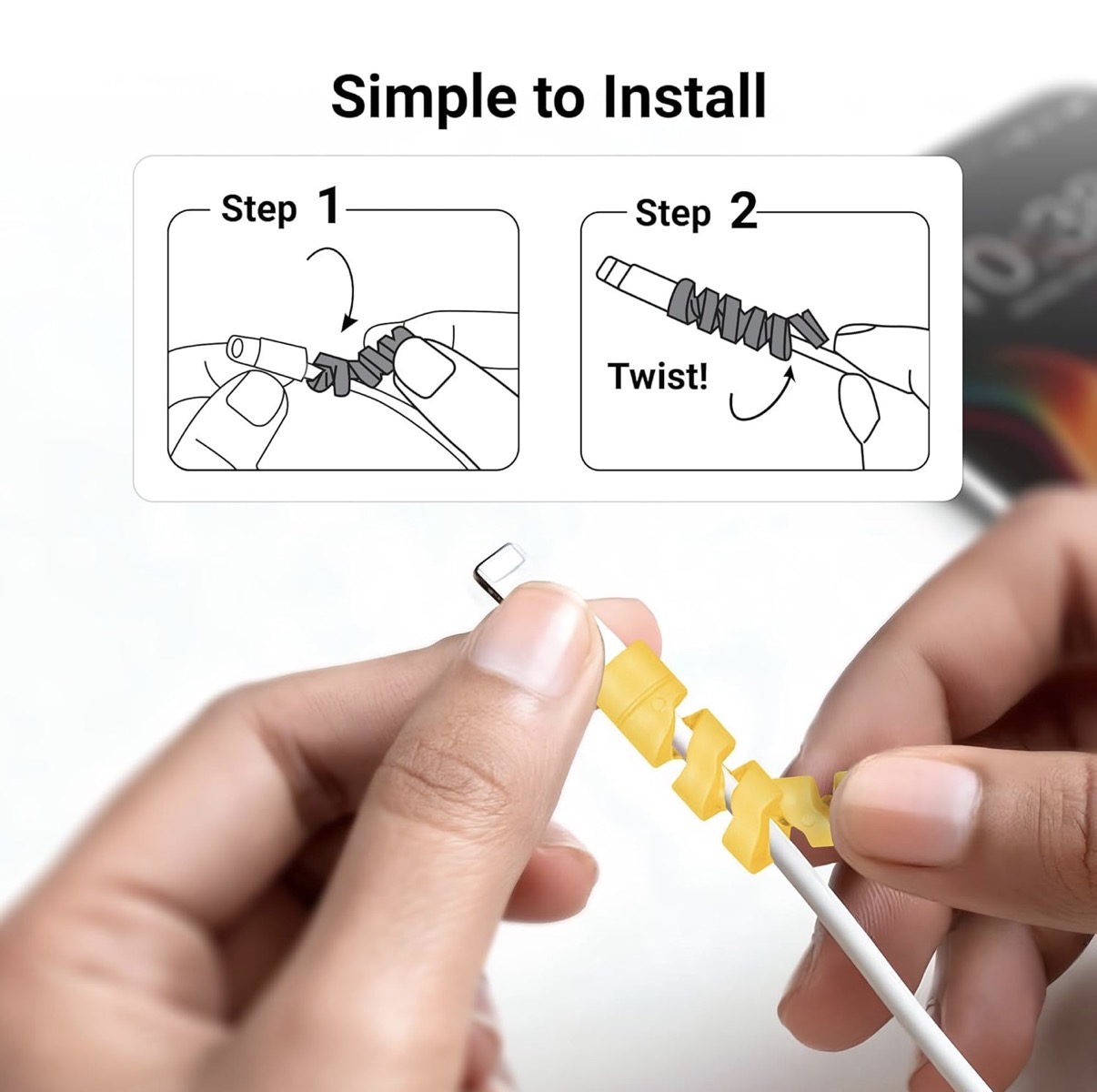 Spiral Charger Cable Protector - Image 12