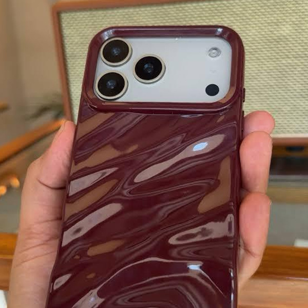 iPhone Red Wine Wave Mobile Cover - Image 16
