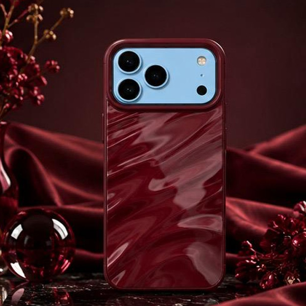 iPhone Red Wine Wave Mobile Cover