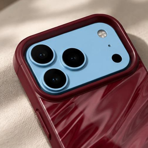 iPhone Red Wine Wave Mobile Cover - Image 18