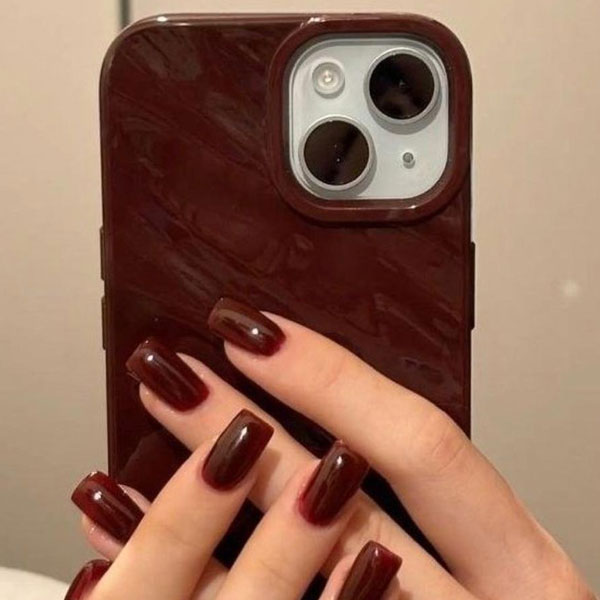 iPhone Red Wine Wave Mobile Cover - Image 6