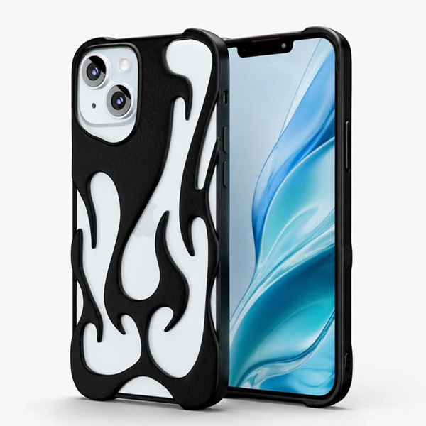 iPhone Matte Flame Design Mobile Cover - Image 6